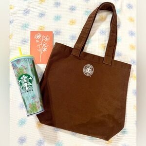 Starbucks- Pike Place Original Siren Canvas Tote Bag ☕️🧜🏻‍♀️